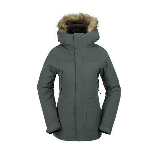 WINTER JACKET WOMENS VOLCOM SHADOW INSULATED - EUCALYPTUS