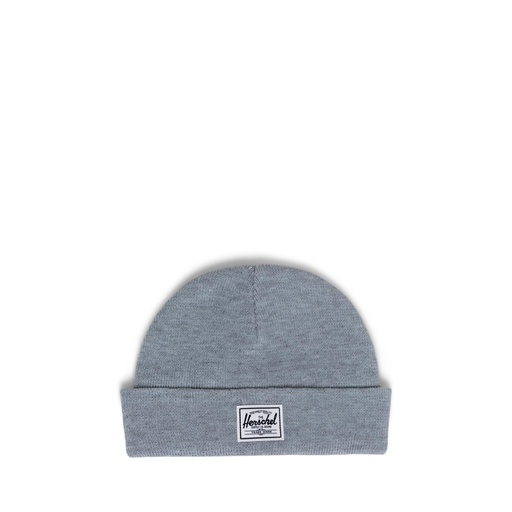 TUQUE HERSCHEL BABY BEANIE 6-18 MONTHS POLYESTER - HEATHER LIGHT GREY