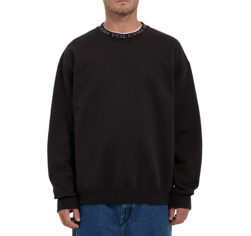 VOLCOM SKATE VITAL CREW NECK - BLACK