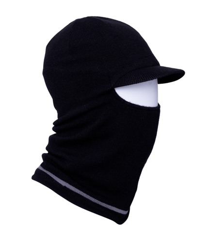 CACHE-COU 686 VISOR BALACLAVA - BLACK