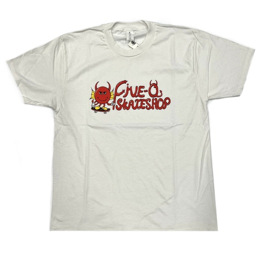 T-Shirt 5-0 El Diablo - Blanc