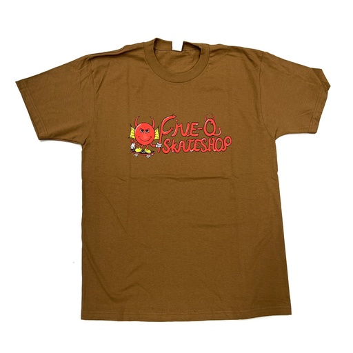 T-Shirt 5-0 El Diablo - Brown Sugar