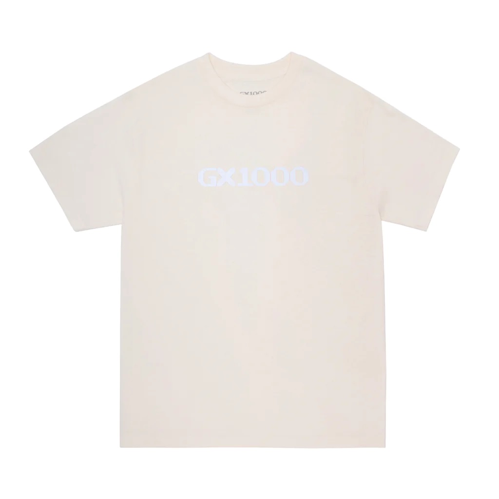 T-SHIRT GX1000 OG LOGO - CREAM