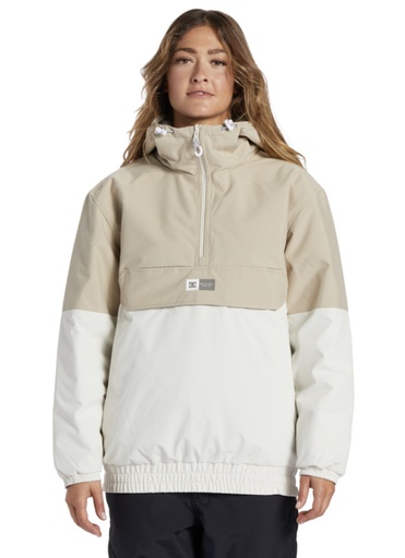 DC WOMEN'S NEXUS REV ANORAK - PLAZA TAUPE