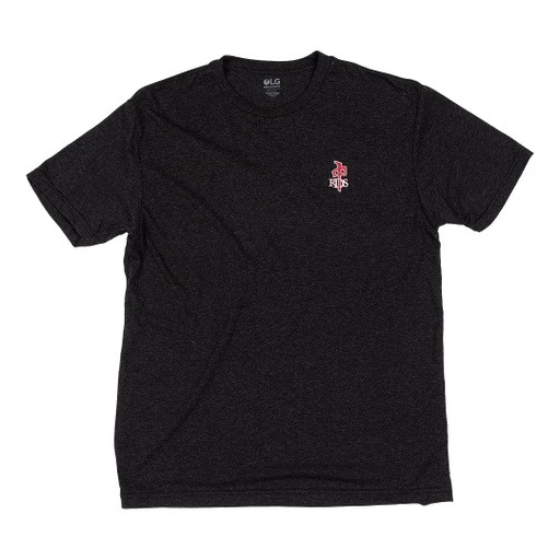 RDS T-SHIRT TRIBLEND T-SHIRT MINI OG - CHARCOAL/RED/WHT