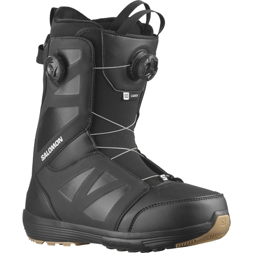 SALOMON LAUNCH BOA SJ - BLACK/BLACK/WHITE