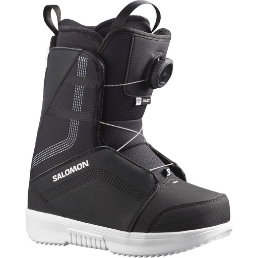 BOTTES SALOMON PROJECT BOA - NOIR/NOIR/BLANC