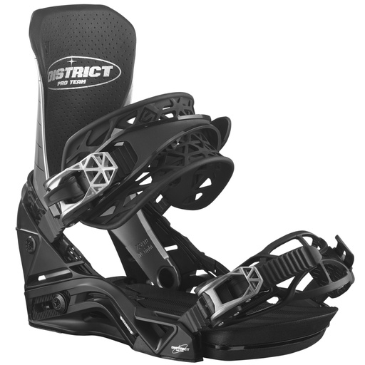 FIXATIONS SALOMON DISTRICT PRO TEAM - CHROME