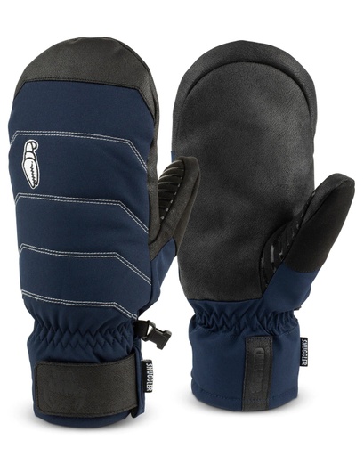 CRAB GRAB SNUGGLER MITTENS - NAVY/CONTRAST