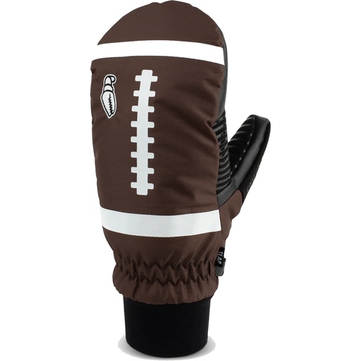 CRAB GRAB SLAP MITTENS FOOTBALL