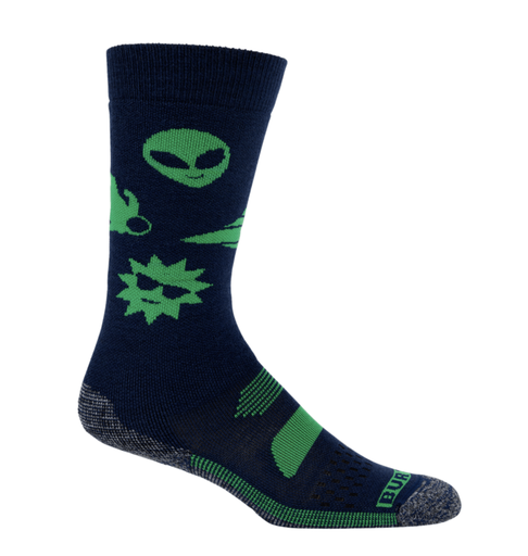 BAS BURTON JUNIOR PERFORMANCE MIDWEIGHT SOCKS - ORBIT