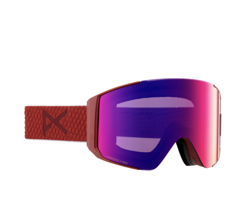 ANON SYNC GOGGLE MARS/PERCEIVE SUNNY RED + BONUS LENS CLOUDY BURST