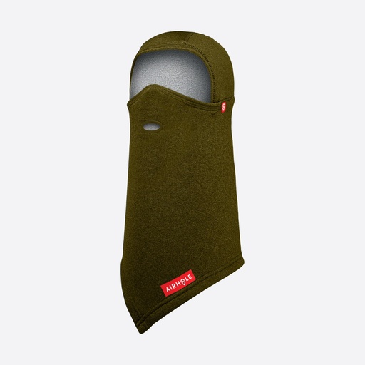 AIRHOLE BALACLAVA HINGE/POLAR - OLIVE OIL