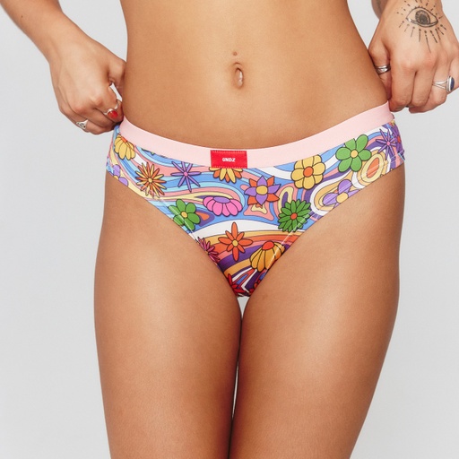 UNDZ WOMEN CHEEKY FLOWER POWER