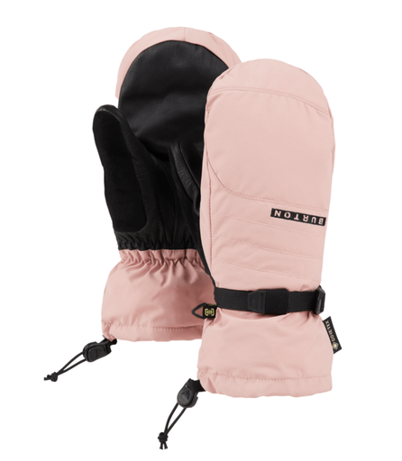 BURTON WOMEN'S DELUXE GORE-TEX MITTENS - POWDER BLUSH