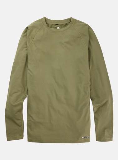 BURTON BASE LAYER MIDWEIGHT X CREW - FOREST MOSS