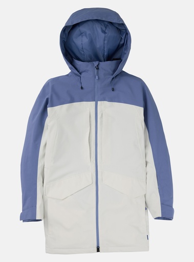 BURTON WOMEN'S PROWESS 2.0 JACKET - SLATE BLUE/STOUT WHITE