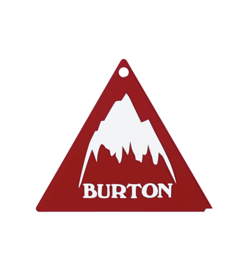 SCRAPER BURTON TRIANGLE - ROUGE