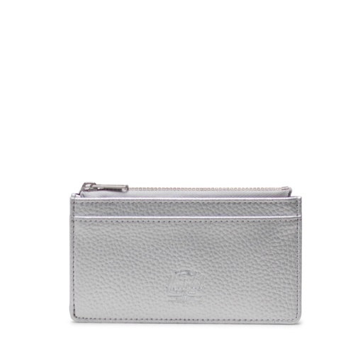 HERSCHEL OSCAR LARGE CARDHOLDER VEGAN LEATHER - SILVER