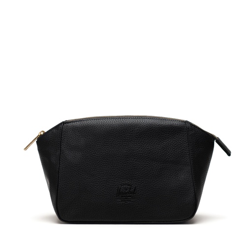 SAC HERSCHEL MILAN TOILETRY BAG VEGAN LEATHER - NOIR