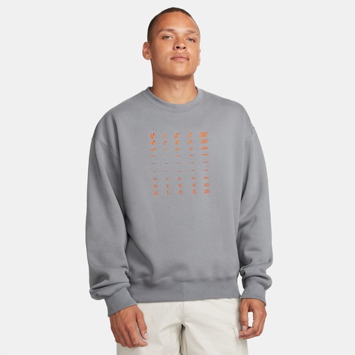 NIKE SB FLEECE CREWNECK FADE GFX - SMOKE GREY