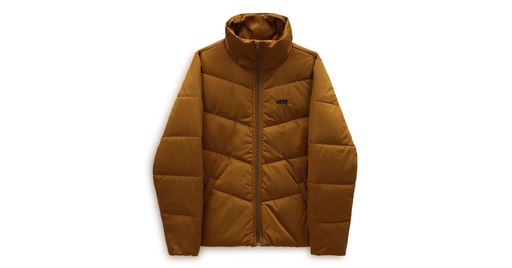 VANS WOMEN'S FOUNDRY PUFF MTE JACKET - BROWN