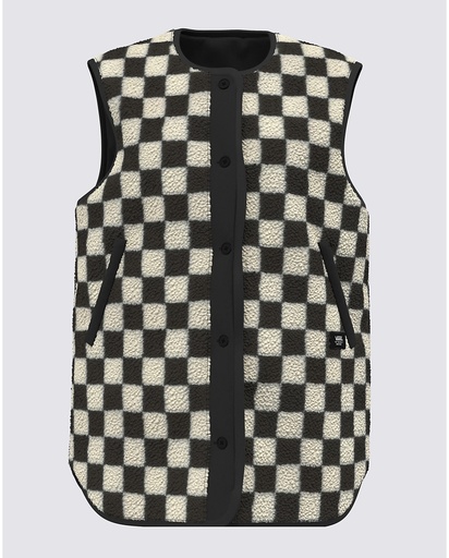 VANS MASON REVERSIBLE VEST - BLACK