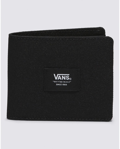 VANS ROATS BIFOLD WALLET - BLACK
