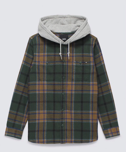 CHEMISE VANS JUNIOR LOPES BOYS - DEEP FOREST