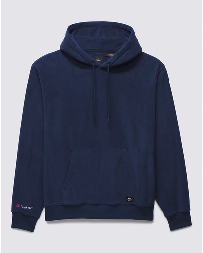 VANS POLARTEC LOOSE PULL OVER HOODIE - DRESS BLUES