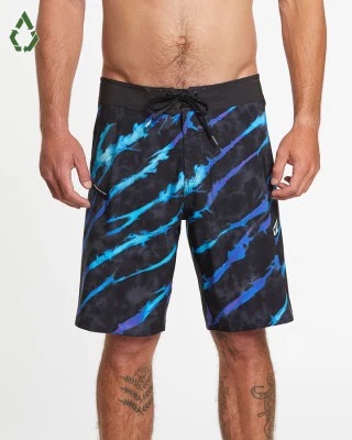 VOLCOM BOARDSHORT BEAMER TYE DYE 20" - BLACK