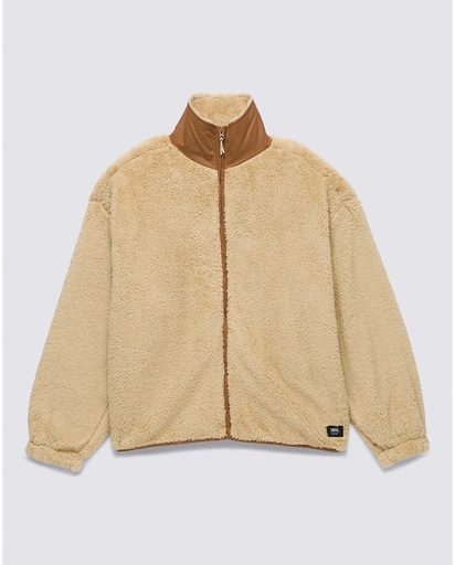 VANS WOMEN'S VISTA MOCK NECK ZIP - MOJAVE DESERT