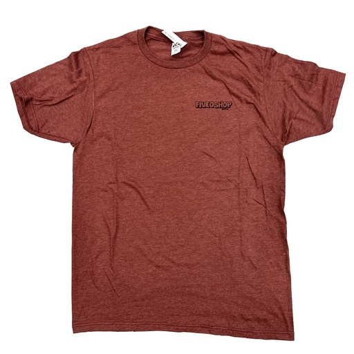 T-Shirt 5-0 Skate Co. - Burgandy Heather