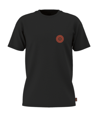 VANS X SPITFIRE WHEELS SHORT SLEEVE TEE JUNIOR - BLACK