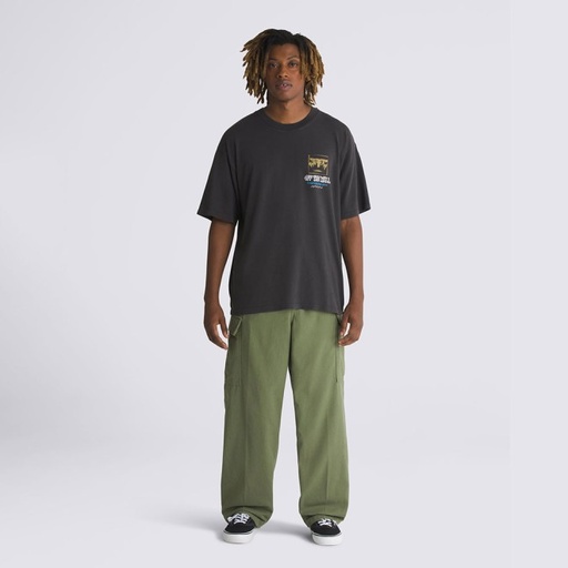 PANTALON VANS RANGE CARGO BAGGY TAPERED  ELASTIC PANT - OLIVE