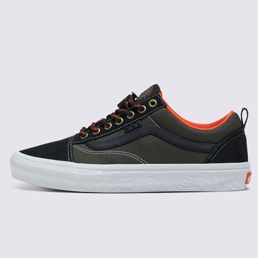 VANS SKATE OLD SKOOL X SPITFIRE - NOIR/FLAME
