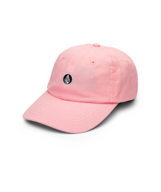 VOLCOM CIRCLE STONE DAD HAT - LIGHT PEONY