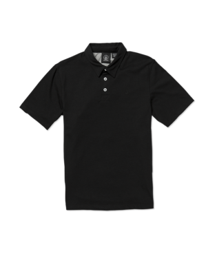 VOLCOM BOY'S WOWZER POLO SHORT SLEEVE - ARCTIC BLUE