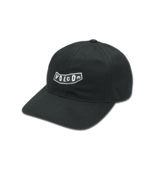 VOLCOM PISTOL ADJUSTABLE HAT - BLACK