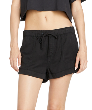 SHORT VOLCOM SUNDAY STRUT SHORT POUR FEMME - BLACK OUT