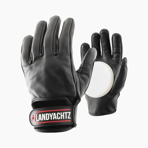 GANTS LANDYACHTZ LEATHER FREERIDE SLIDE GLOVE - NOIR