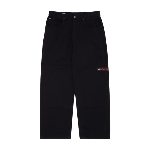JEANS HOCKEY X INDEPENDENT DOUBLE KNEE - BLACK