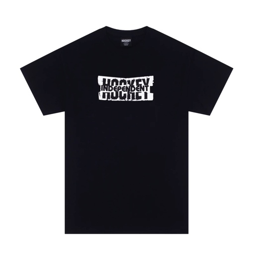 HOCKEY X INDY DECAL TEE - BLACK