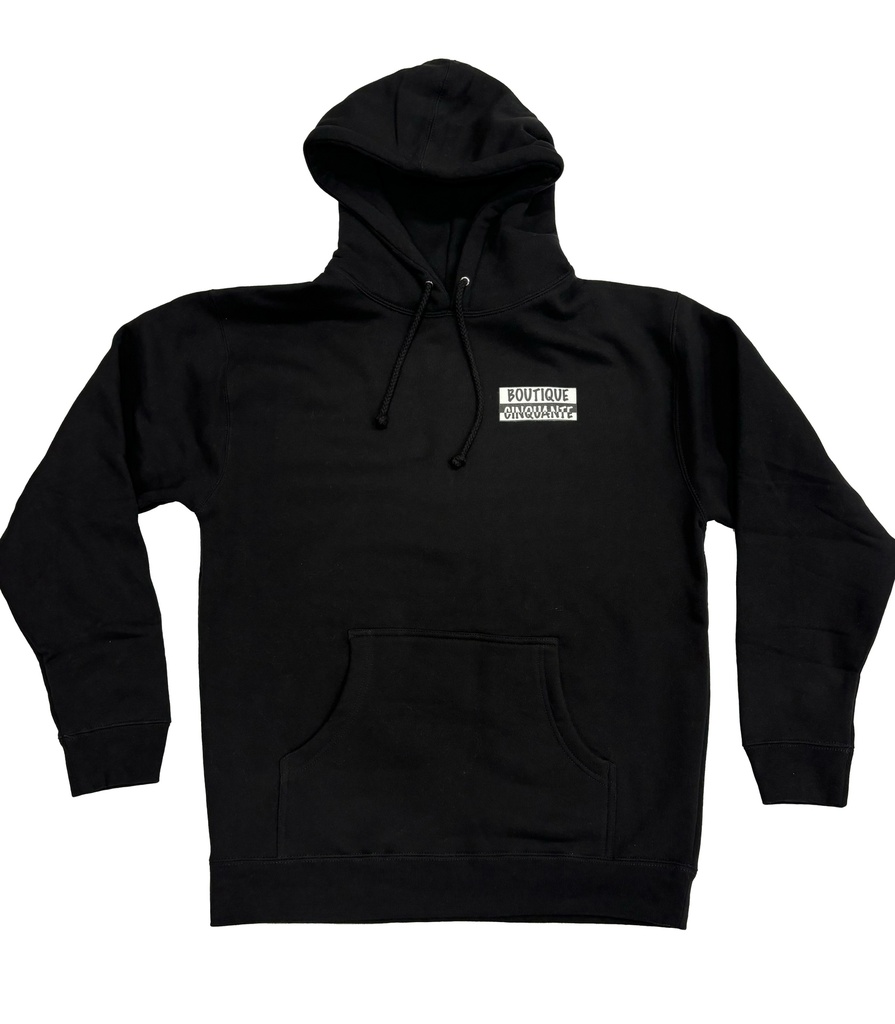 Coton Ouaté 5-0 Cinquante - Noir