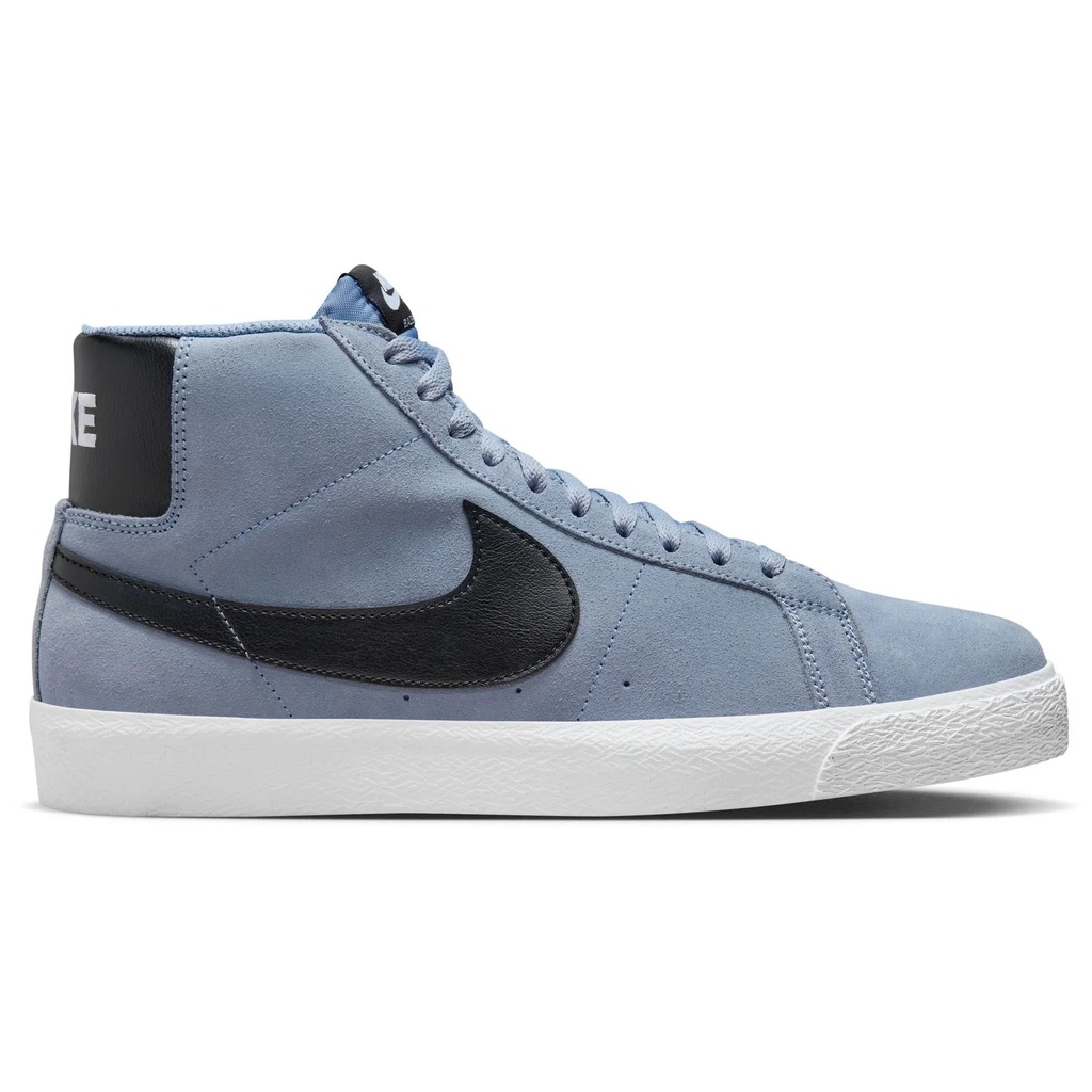 SOULIER NIKE SB ZOOM BLAZER MID - ASHEN SLATE