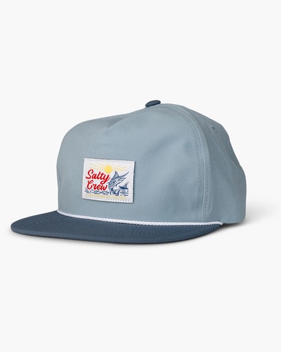SALTY CREW HAT JACKPOT 5-PANEL - MARINE BLUE