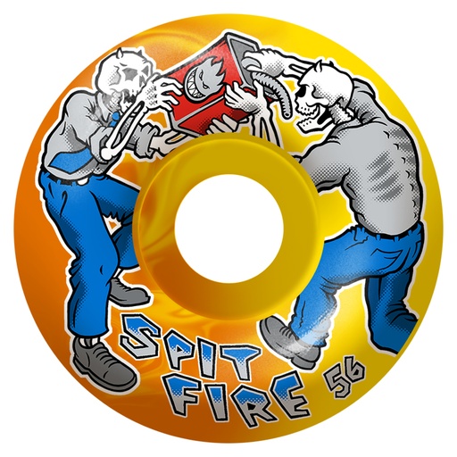 SPITFIRE WHEELS 54MM TEAM FIREFIGHT CLASSIC SWIRL 99D