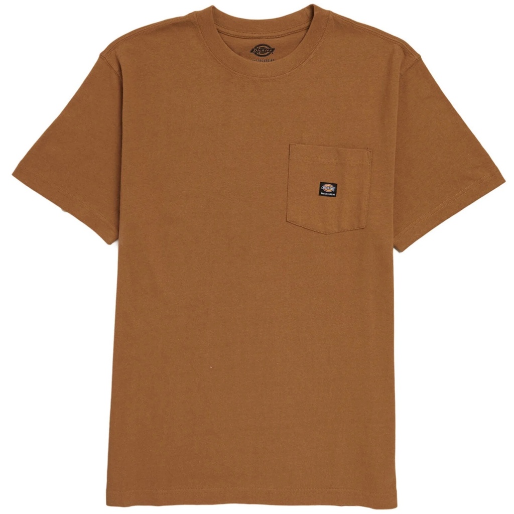 T-SHIRT DICKIES SKATEBOARDING HEAVYWEIGHT TEE - BROWN DUCK 