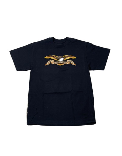 T-SHIRT ANTIHERO EAGLE SHORT SLEEVE TEE - NOIR