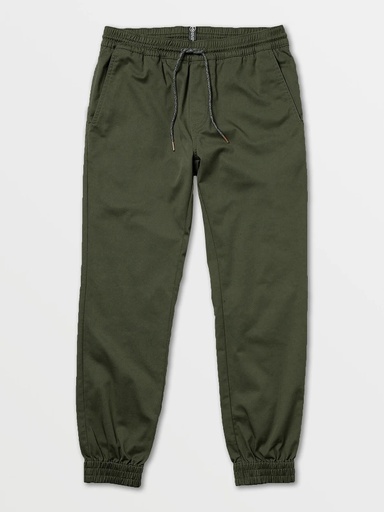 PANTALON VOLCOM FRICKIN SLIM JOGGER - DARK GREEN